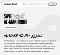 Advocacy and Tech Support: al-Makhrour